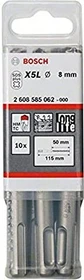 Bosch Professional SDS-plus-7 Hammerbohrer, 8x50x115mm, 10 Stück