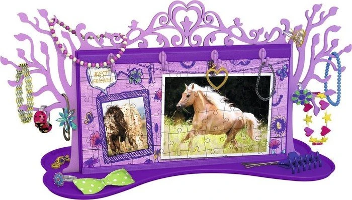 Ravensburger Puzzle Girly Girl Edition Schmuckbäumchen Pferde