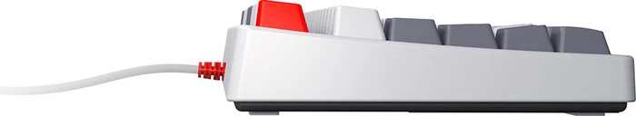Cherry Xtrfy K4V2 TKL, Retro, grau, LEDs RGB, MX2A RGB RED, USB, DE