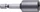 Makita Außensechskant Steckschlüssel 1/4", 8x55mm, 1 Stück (P-06292)