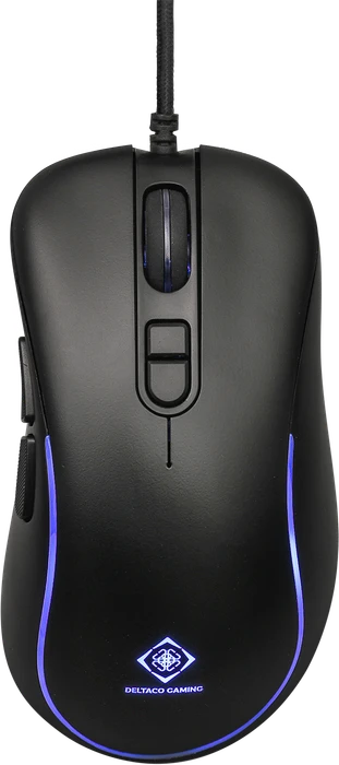 Deltaco DM120 Gaming Mouse schwarz, USB