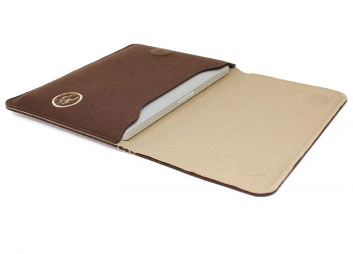 Waterkant Deichkönig Schutzhülle für MacBook 13", braun/beige