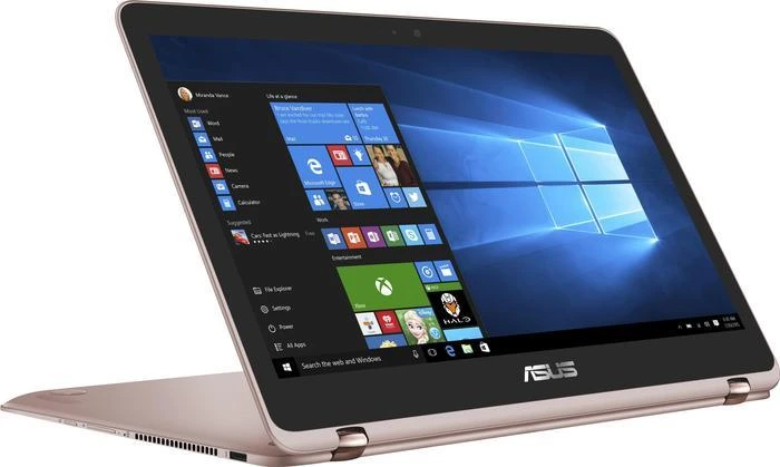 ASUS ZenBook Flip UX360UAK-BB355T, Icicle Gold, Core i7-7500U, 8GB RAM, 256GB SSD, DE