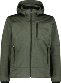 CMP Melierte Softshell Funktionsjacke oil green melange (Herren)