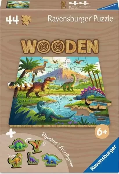 Ravensburger Puzzle Wooden Dinosaurier Welt