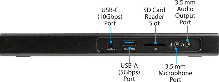 StarTech Dual-4K Thunderbolt 3 Dock mit M.2 Slot, Thunderbolt 3 [Buchse]