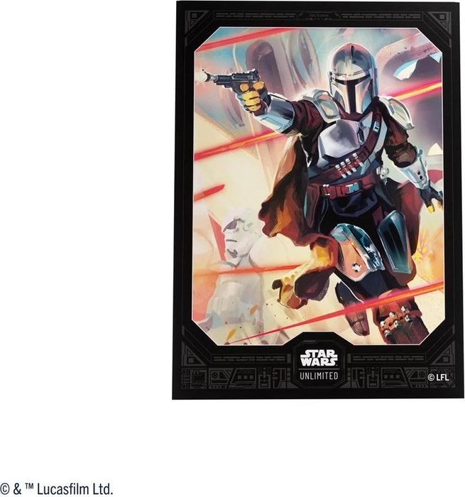 Gamegenic Star Wars: Unlimited - Art Sleeves Mandalorian, 60 Stück
