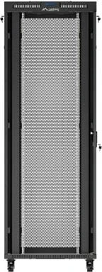 Lanberg 19" Rackschrank 47HE, freistehend, V2, Gitternetztür, IP20, RAL 9004, 1200mm tief