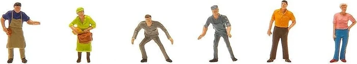 Faller Miniaturfiguren - Beim Antiquitätenhändler H0