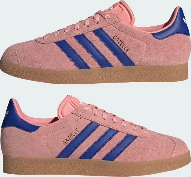 adidas Gazelle semi pink spark/lucid blue/gum