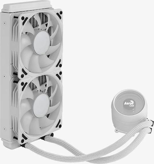 AeroCool Mirage L240, weiß