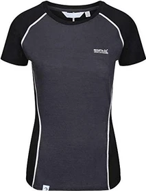 Regatta Tornell II Funktionsshirt kurzarm schwarz (Damen)