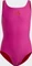 adidas Solid Small Logo Badeanzug lucid fuchsia/better scarlet (Junior) Vorschaubild