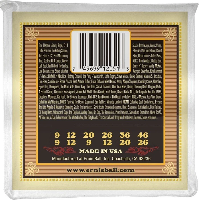 Ernie Ball Earthwood 80/20 Bronze Silk and Steel 12-String Soft