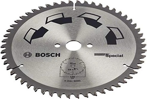 Bosch DIY Special Kreissägeblatt 54Z, 190x2.5x20mm, 1 Stück