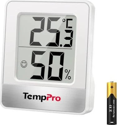 ThermoPro Hygrometer-Temperaturstation weiß, digital