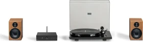 Pro-Ject Stereo Set E Phono schwarz/walnuss