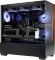 Cooler Master Elite 690 Wood Black, schwarz/braun, Glasfenster Vorschaubild