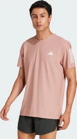adidas Own the Run Laufshirt kurzarm warm clay (Herren)