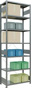 Schulte Lagertechnik Multiplus 250 Schwerlastregal 100x300x50cm verzinkt