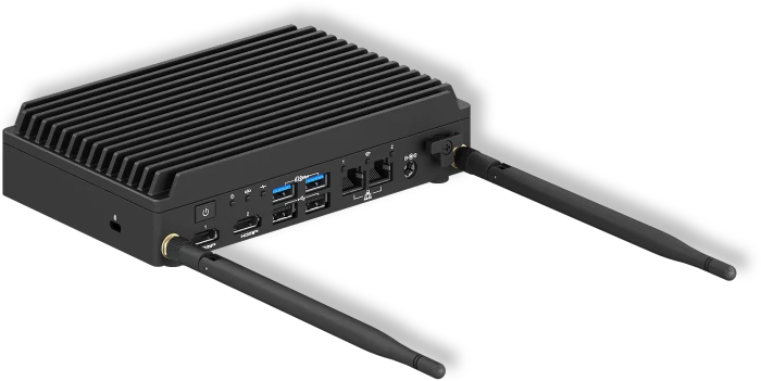 ASUS NUC 13 Rugged - Tall - Bravo Canyon - NUC13BRF / BNUC13BRFA200B02I, Atom x7211E, EU-Netzkabel