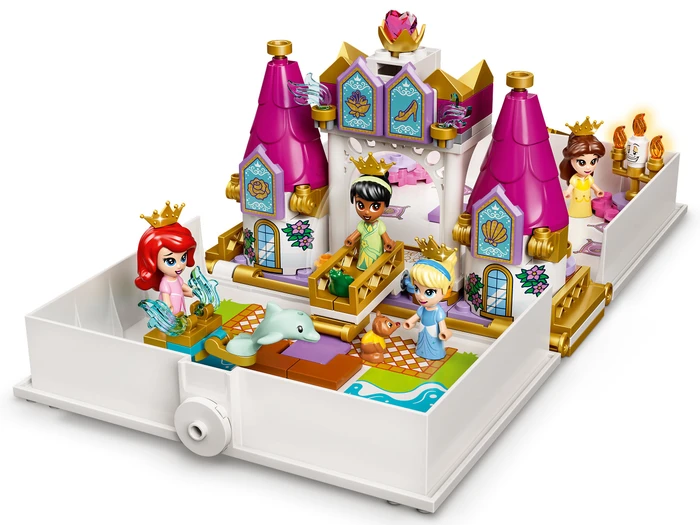LEGO Disney Princess - Märchenbuch Abenteuer mit Arielle, Belle, Cinderella und Tiana