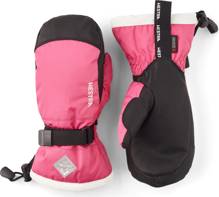 Hestra Gauntlet CZone Mitt Skihandschuhe fuchsiaivory (Junior)