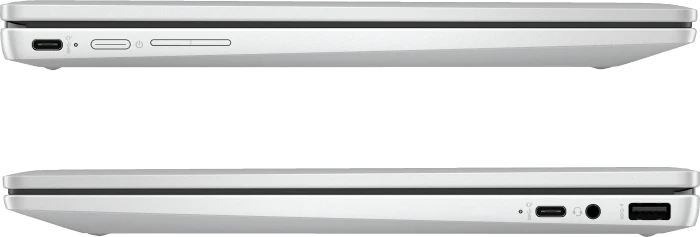 HP Chromebook x360 14b-cd0213ng, Glacier Silver, N100, 4GB RAM, 128GB Flash, DE