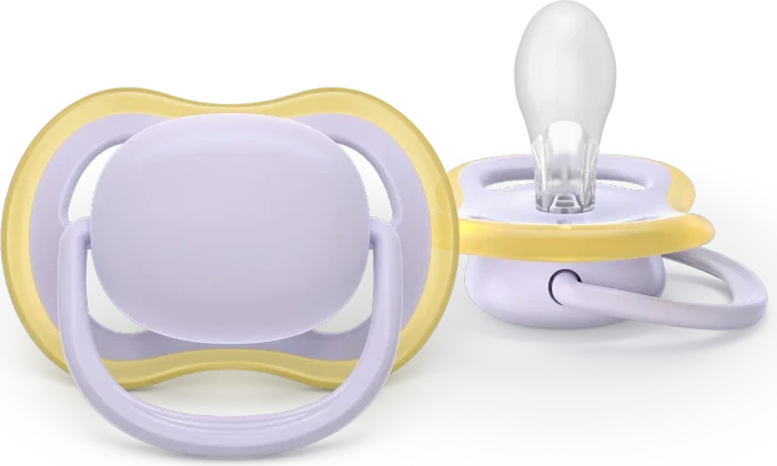 Philips Avent SCF087/03 Ultra Air Beruhigungsschnuller, 0-6M, Silikon, 2 Stück