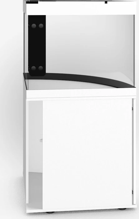 Juwel Trigon 190 LED Aquarium-Set mit Unterschrank, weiß/weiß, 190l