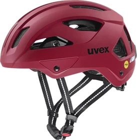 UVEX City Stride MIPS Helm ruby red matt
