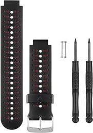 Garmin Ersatzarmband Silikon für Forerunner 230/235/630 marsala