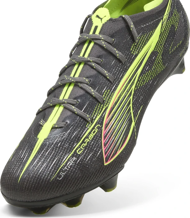 Puma Ultra 5 Carbon FG matte aged silver/yellow alert/sun struck (Damen)