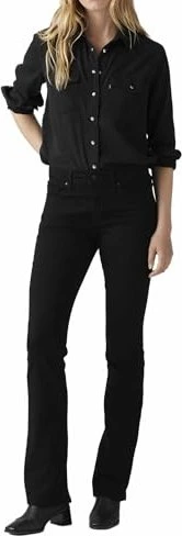 Levi's 315 Shaping Bootcut Jeans black and black (Damen)
