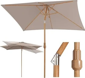 Sekey Sonnenschirm 300x200cm taupe
