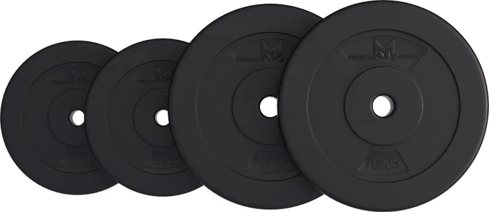 Gorilla Sports E-Series Hantelscheiben M 25mm Set 30kg