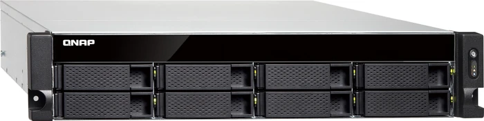 QNAP QuTS hero TVS-872XU-i3-4G 80TB, 4GB RAM, 2x SFP+ 10Gb/s, 4x RJ-45 1000Base-T, 2HE
