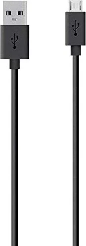 Belkin MIXIT USB-A 2.0 [Stecker] auf USB 2.0 Micro-B [Stecker] Adapterkabel schwarz, 2m
