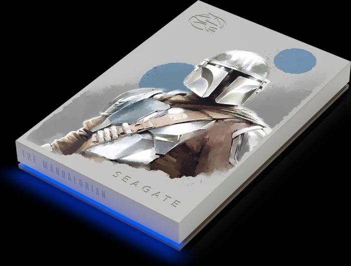 Seagate FireCuda Gaming HDD - The Mandalorian Special Edition, 2TB, +Rescue, USB 3.0 Micro-B