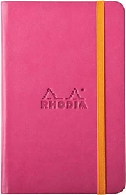 Rhodia Rhodiarama Notizbuch, A6, glatt, Hardcover, pink, 96 Blatt