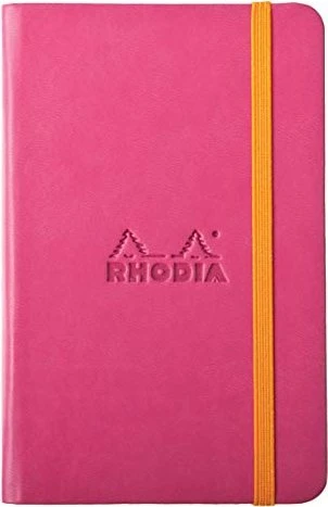 Rhodia Rhodiarama Notizbuch, A6, glatt, Hardcover, pink, 96 Blatt