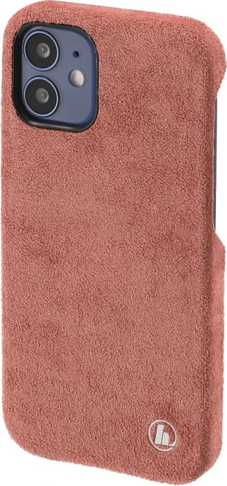 Hama Cover Finest Touch für Apple iPhone 12 Mini Coral