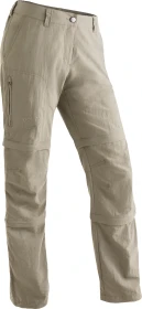 Maier Sports Yesa Triple Zip-Off Hose lang feather gray (Damen)