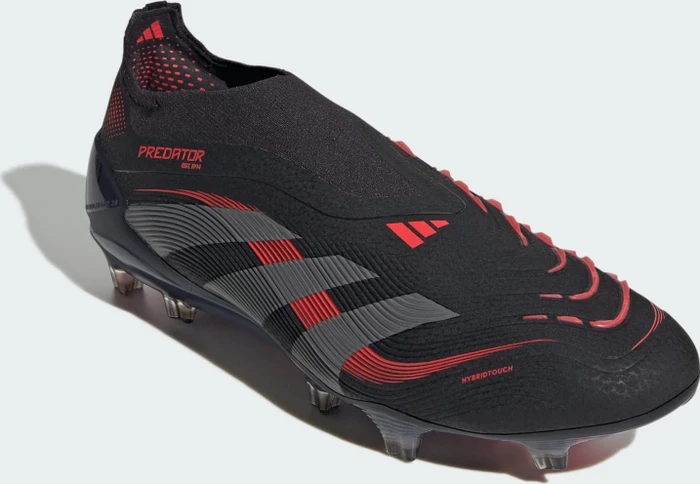 adidas Predator Elite Laceless FG core black/grey four/lucid red