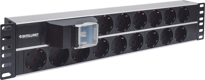 Intellinet 19" Steckdosenleiste, 2HE, 15-fach, 250V, 3m