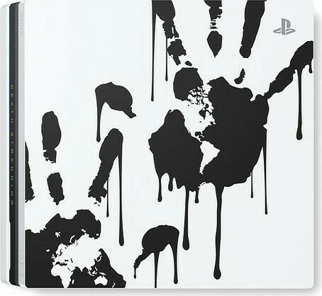 Sony PlayStation 4 Pro - 1TB Death Stranding Limited Edition Bundle weiß/schwarz