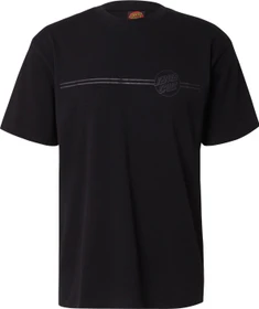 Santa Cruz Tonal Opus Dot Stripe T-Shirt kurzarm schwarz (Herren)
