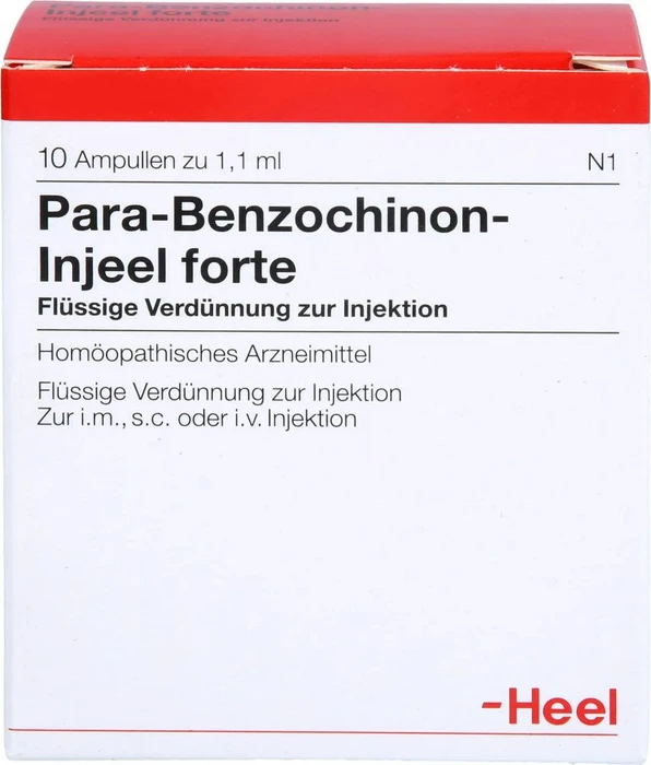 Heel Para Benzochinon Injeel forte Ampullen, 10 Stück