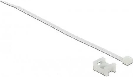 DeLOCK Schraubhalter mit Kabelbinder