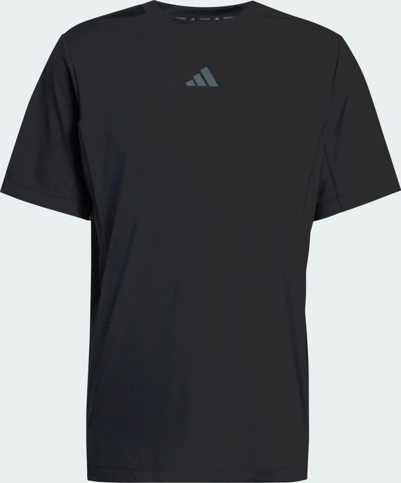 adidas D4T Primelift 3-Streifen Funktionsshirt kurzarm schwarz (Herren)